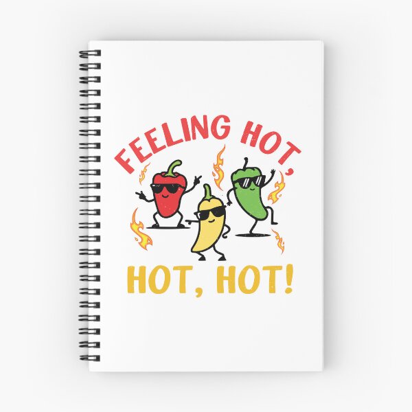 Item preview, Feeling Hot Hot Hot Funny Spicy Chili Peppers designed and sold by CozyChoco.