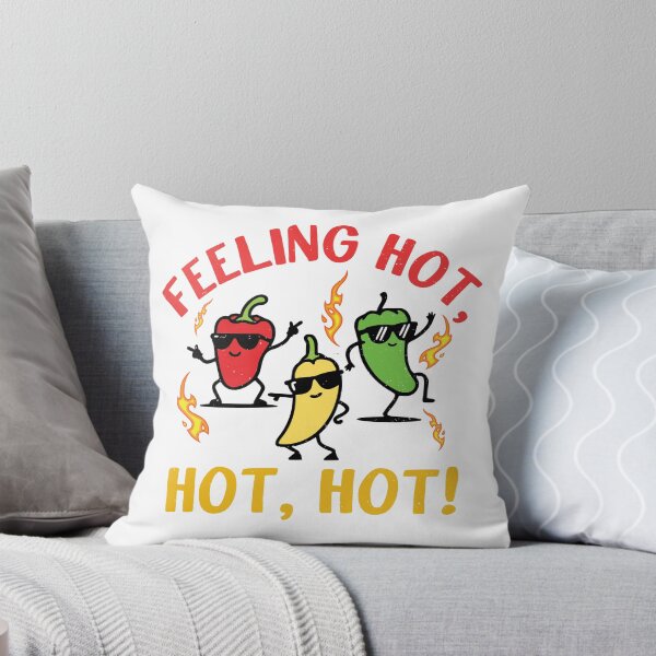 Item preview, Feeling Hot Hot Hot Funny Spicy Chili Peppers designed and sold by CozyChoco.