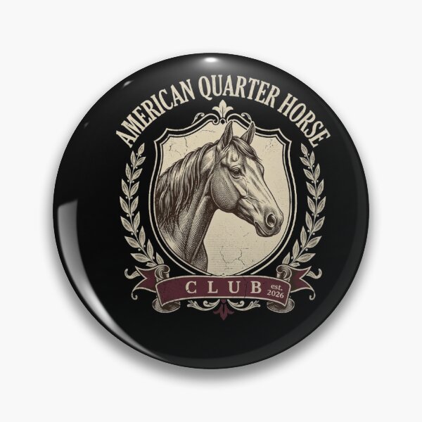 Artikelvorschau, American Quarter Horse Club, Geschenk für Pferdeliebhaber entworfen und verkauft von AW2 Designs.