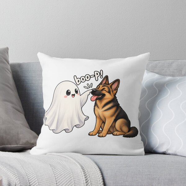 Item preview, Boo P Funny German Shepherd Ghost Halloween Dog Lover Spooky Humor designed and sold by 76Valeria.