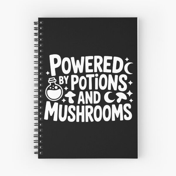 Item preview, Powered by Potions and Mushrooms designed and sold by theartfulaspie.