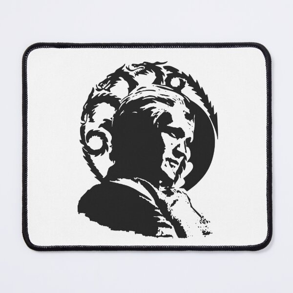 Item preview, Daemon Targaryen Black Silhouette - House of the Dragon Art designed and sold by qfa Originals.