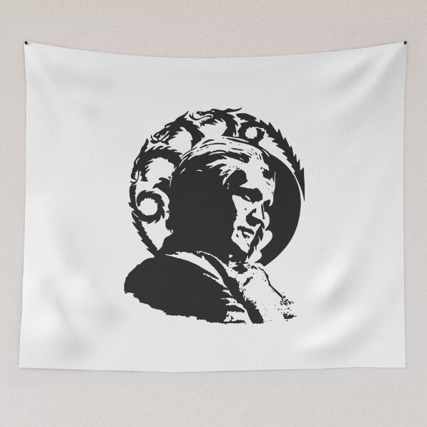 Item preview, Daemon Targaryen Black Silhouette - House of the Dragon Art designed and sold by qfa Originals.