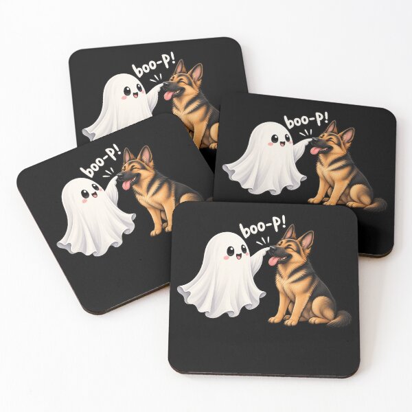 Item preview, Boo P Funny German Shepherd Ghost Halloween Dog Lover Spooky Humor designed and sold by 76Valeria.