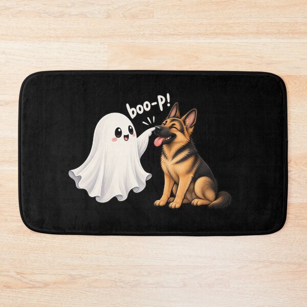Item preview, Boo P Funny German Shepherd Ghost Halloween Dog Lover Spooky Humor designed and sold by 76Valeria.