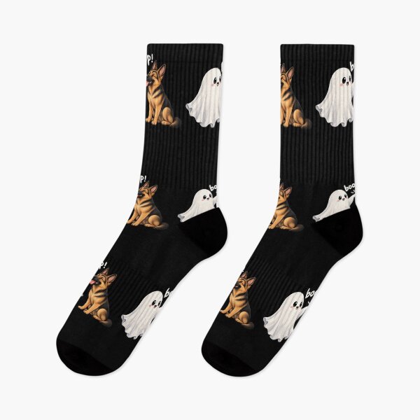 Item preview, Boo P Funny German Shepherd Ghost Halloween Dog Lover Spooky Humor designed and sold by 76Valeria.