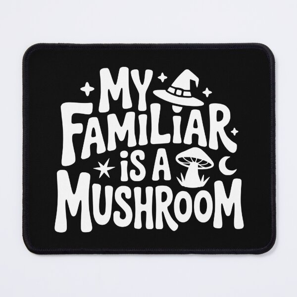 Item preview, My Familiar Is a Mushroom designed and sold by theartfulaspie.