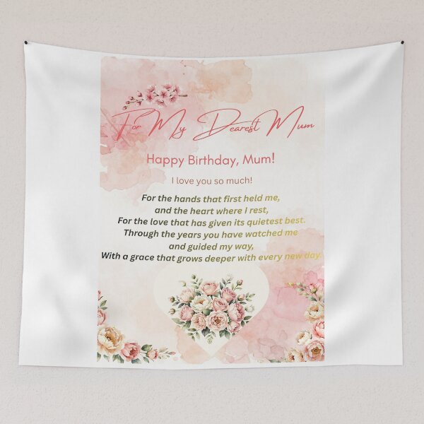 Item preview, Birthday wishes for mother designed and sold by Svitlana777.