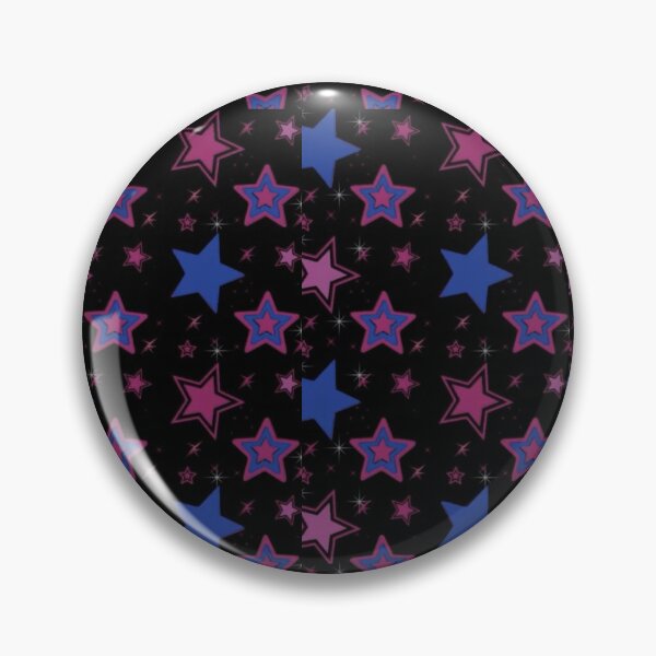 Item preview, Kawaii Star Pattern on Black – Cute Pastel Galaxy Aesthetic designed and sold by xWhimsyDreamsx.