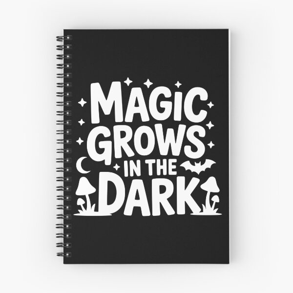 Item preview, Magic Grows in the Dark designed and sold by theartfulaspie.