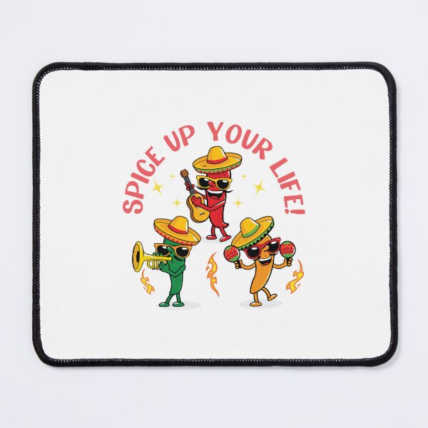 Item preview, Mariachi Chili Peppers Spice Up Your Life designed and sold by CozyChoco.