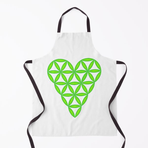 Item preview, Sacred Heart of Life 3D L-Green designed and sold by iSacredGeometry.