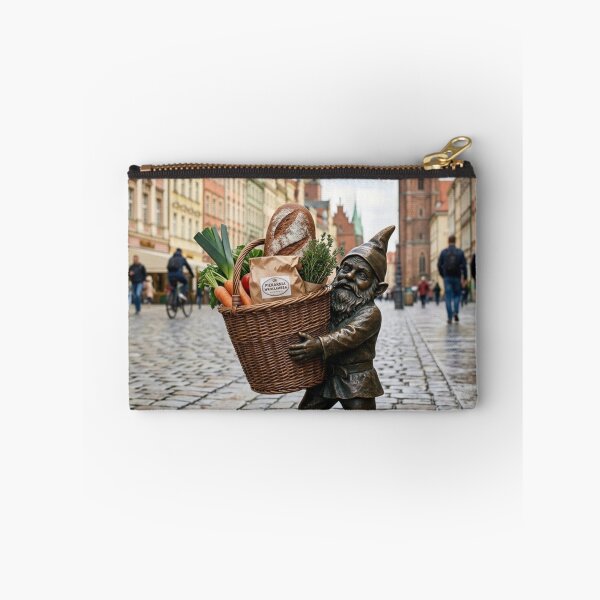 Item preview, Grocery Basket Gnome Art Print – Charming Food Lover Gift, Poland Travel Decor designed and sold by Purrfecta.