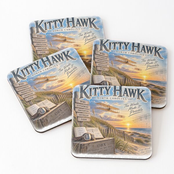 Item preview, Kitty Hawk NC Winds of Flight designed and sold by The Coastal Route.