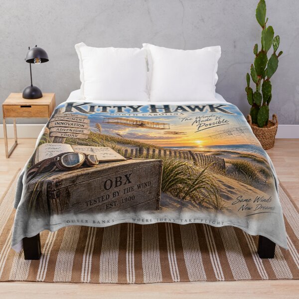 Item preview, Kitty Hawk NC Winds of Flight designed and sold by The Coastal Route.