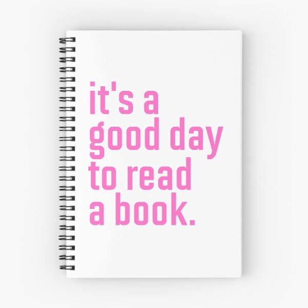 Item preview, It's a good day to read books (Pink) designed and sold by hazywares.