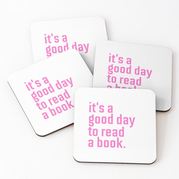 Item preview, It's a good day to read books (Pink) designed and sold by hazywares.