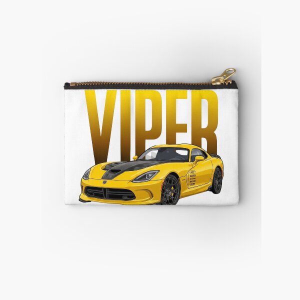 Item preview, Yellow Dodge Viper SRT GTS V10 American Supercar Vector Art designed and sold by Motorline44.