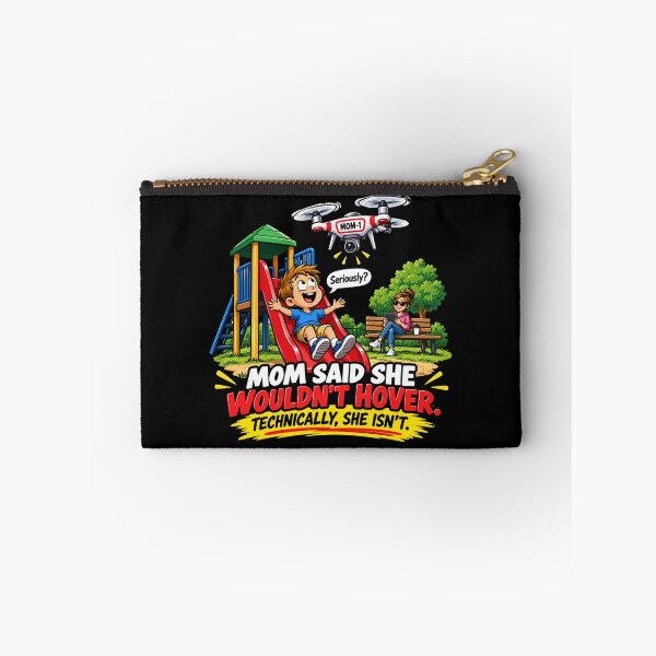 Item preview, MOM SAID SHE WOULDN’T HOVER. TECHNICALLY, SHE ISN’T designed and sold by signshirtz.