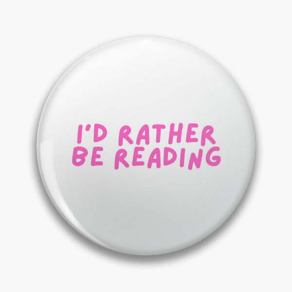 Item preview, I'd rather be reading (Pink) designed and sold by hazywares.