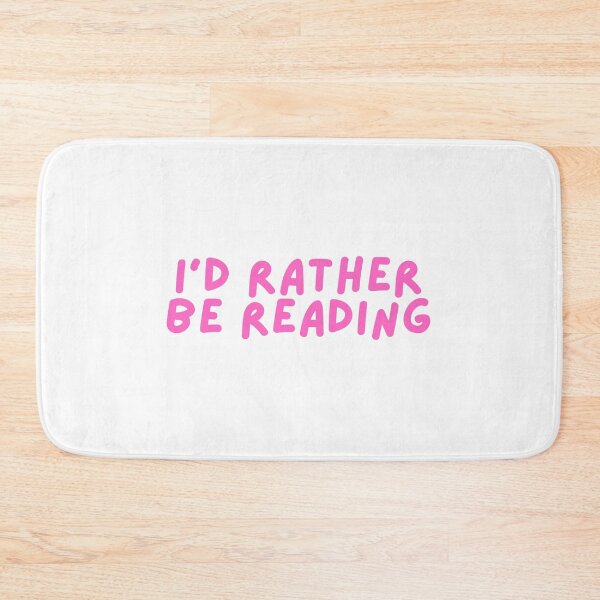 Item preview, I'd rather be reading (Pink) designed and sold by hazywares.
