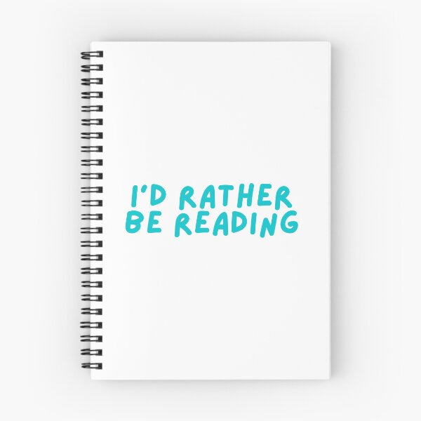Item preview, I'd rather be reading (Teal) designed and sold by hazywares.