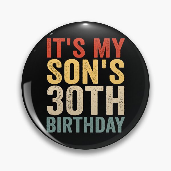 Item preview, It’s My Son’s 30th Birthday Proud Mom Dad 30th Birthday Family Celebration designed and sold by 76Valeria.