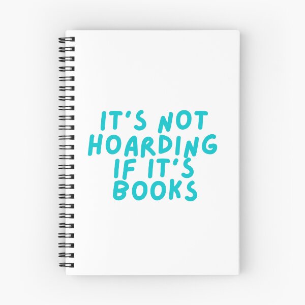 Item preview, It's not hoarding if it's books (Teal) designed and sold by hazywares.