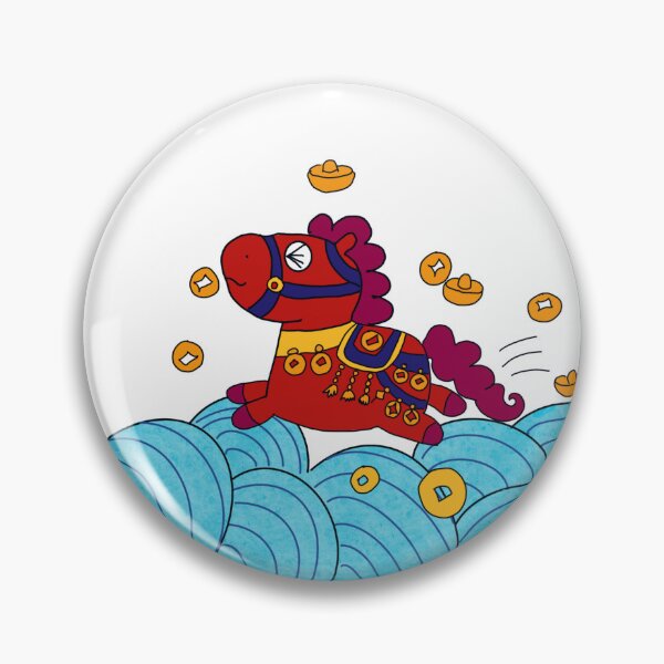 Item preview, Get rich in horse year designed and sold by CreativeArts17.