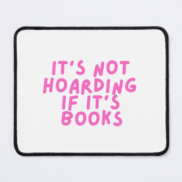 Item preview, It's not hoarding if it's books (Pink) designed and sold by hazywares.