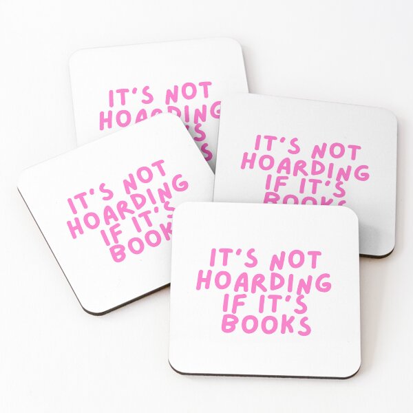 Item preview, It's not hoarding if it's books (Pink) designed and sold by hazywares.