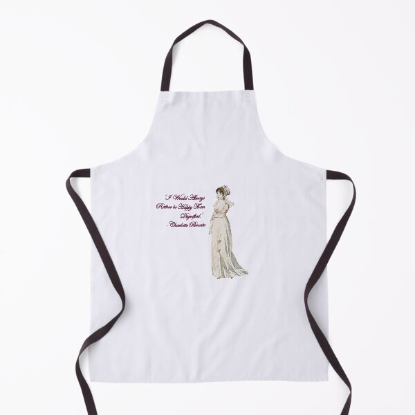 Item preview, Happy Rather Than Dignified Charlotte Bronte Jane Eyre Quote designed and sold by WillowNox7.
