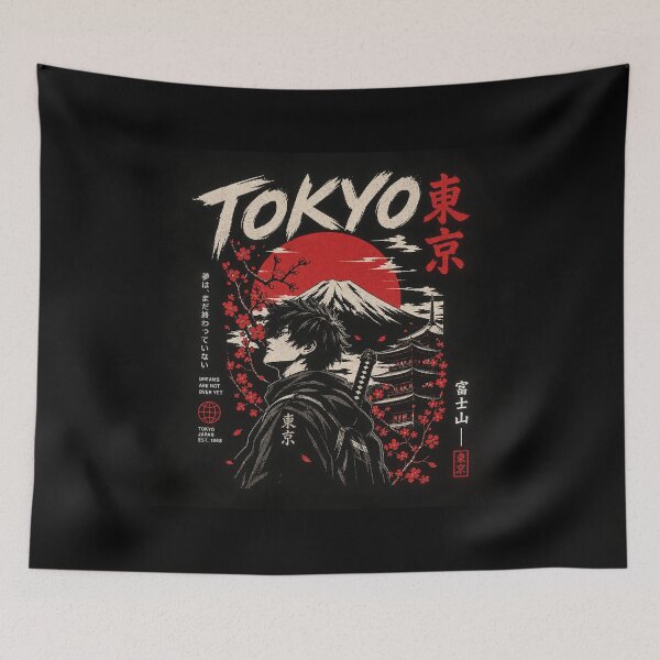 Item preview, Tokyo Samurai Dreams – Japanese Streetwear designed and sold by ustylelab.