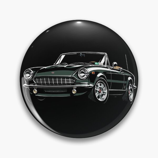Item preview, Classic Fiat Spider 2000 – Vintage Italian Roadster Art designed and sold by Stinky Lincy's Apparel Company.