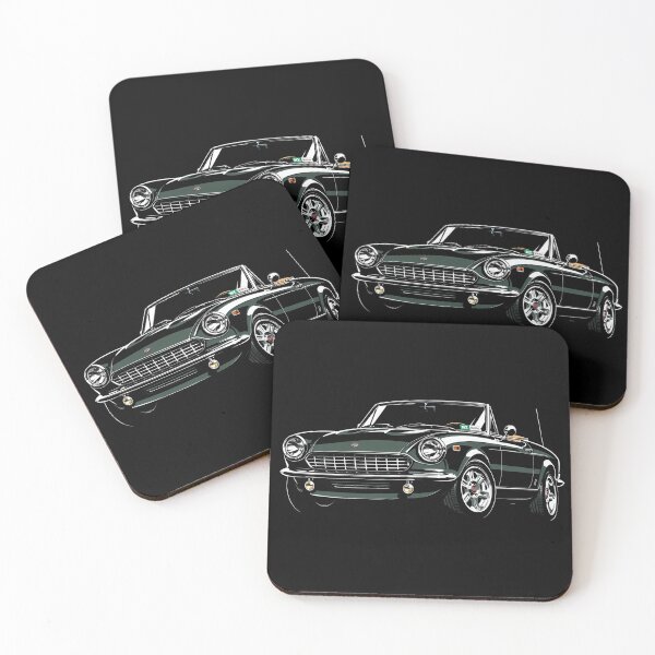 Item preview, Classic Fiat Spider 2000 – Vintage Italian Roadster Art designed and sold by Stinky Lincy's Apparel Company.