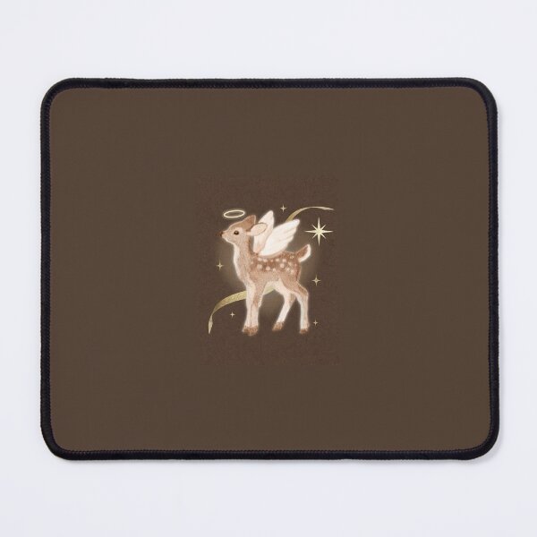 Item preview, Angel Fawn Illustration – Cute Celestial Deer with Wings & Halo designed and sold by xWhimsyDreamsx.
