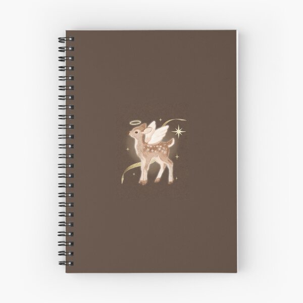 Item preview, Angel Fawn Illustration – Cute Celestial Deer with Wings & Halo designed and sold by xWhimsyDreamsx.