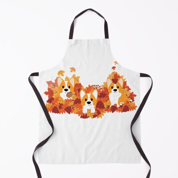 Item preview, Corgis in the Leaves designed and sold by Idd-and-Ott.