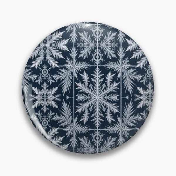Item preview, Cabincore Frost Window Fern | Frozen Glass Winter Minimal Repeat Pattern designed and sold by StickyGuys.