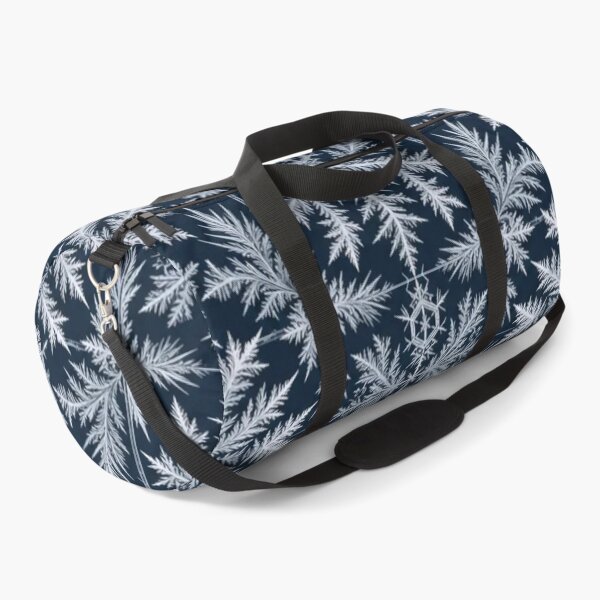 Item preview, Cabincore Frost Window Fern | Frozen Glass Winter Minimal Repeat Pattern designed and sold by StickyGuys.