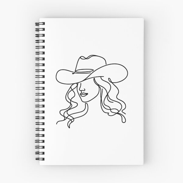 Item preview, Cowgirl (Outline) designed and sold by hazywares.