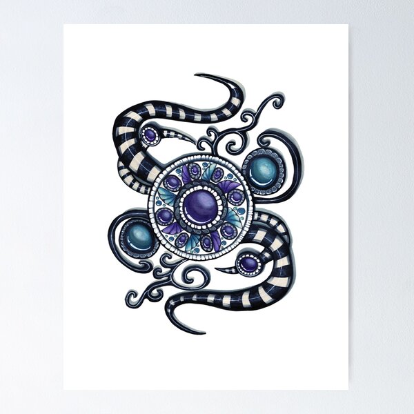 Item preview, Blue and Purple Jewels designed and sold by KarMarieCrafts.