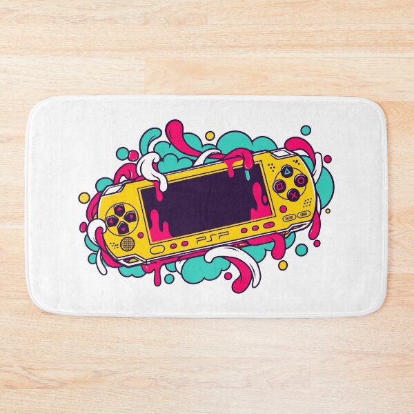 Item preview, Retro Handheld Gaming Console Graffiti Pop Art designed and sold by Leeded.