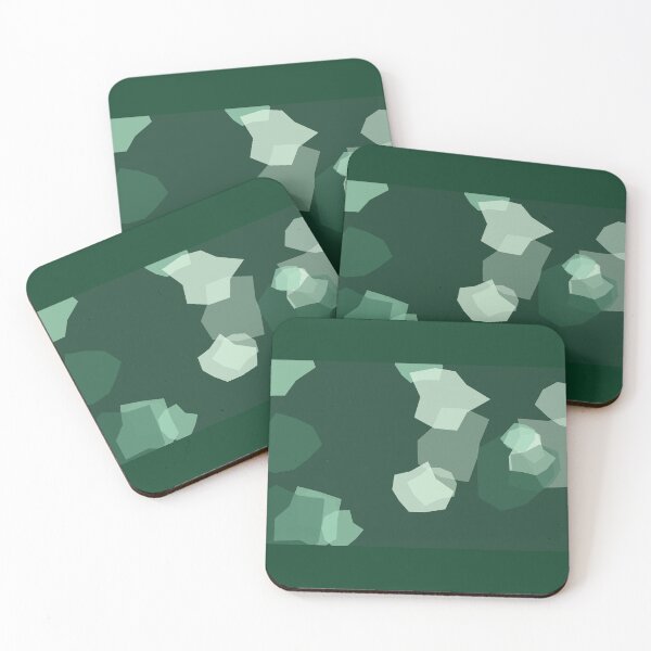 Item preview, Forest Emerald Organic Pattern | Printable Digital Wall Art | Abstract Green Nature Print designed and sold by Always Good Affs.