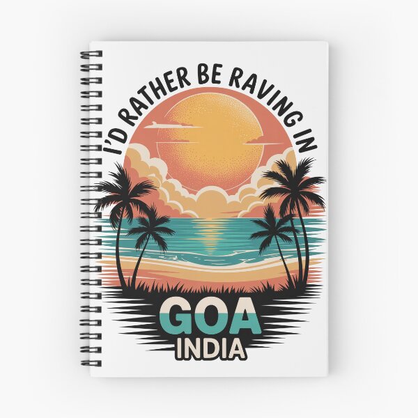 Item preview, Goa India Poster – RAVING IN GOA designed and sold by paulo silveira.