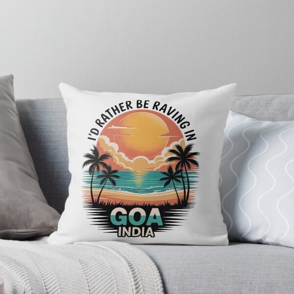 Item preview, Goa India Poster – RAVING IN GOA designed and sold by paulo silveira.