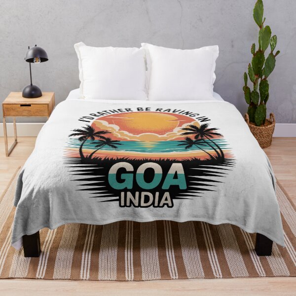 Item preview, Goa India Poster – RAVING IN GOA designed and sold by paulo silveira.