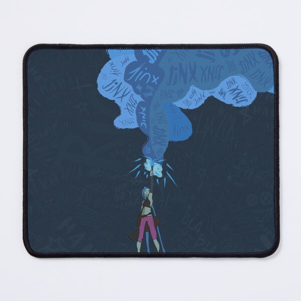 Item preview, Arcane Jinx Blue Flare | Loose Cannon Graphic Art designed and sold by qfa Originals.