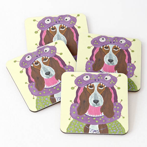 Item preview, Basset Hound in Scary Monster Costume designed and sold by Squirreldumplings.
