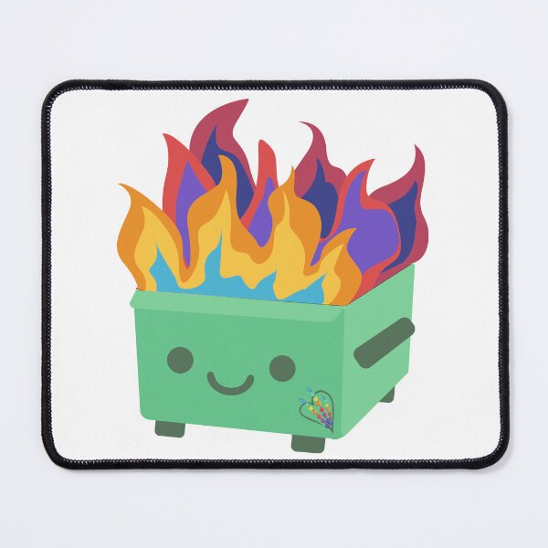 Item preview, Lavender Spectrum Health Dumpster Fire designed and sold by LSpectrumHealth.